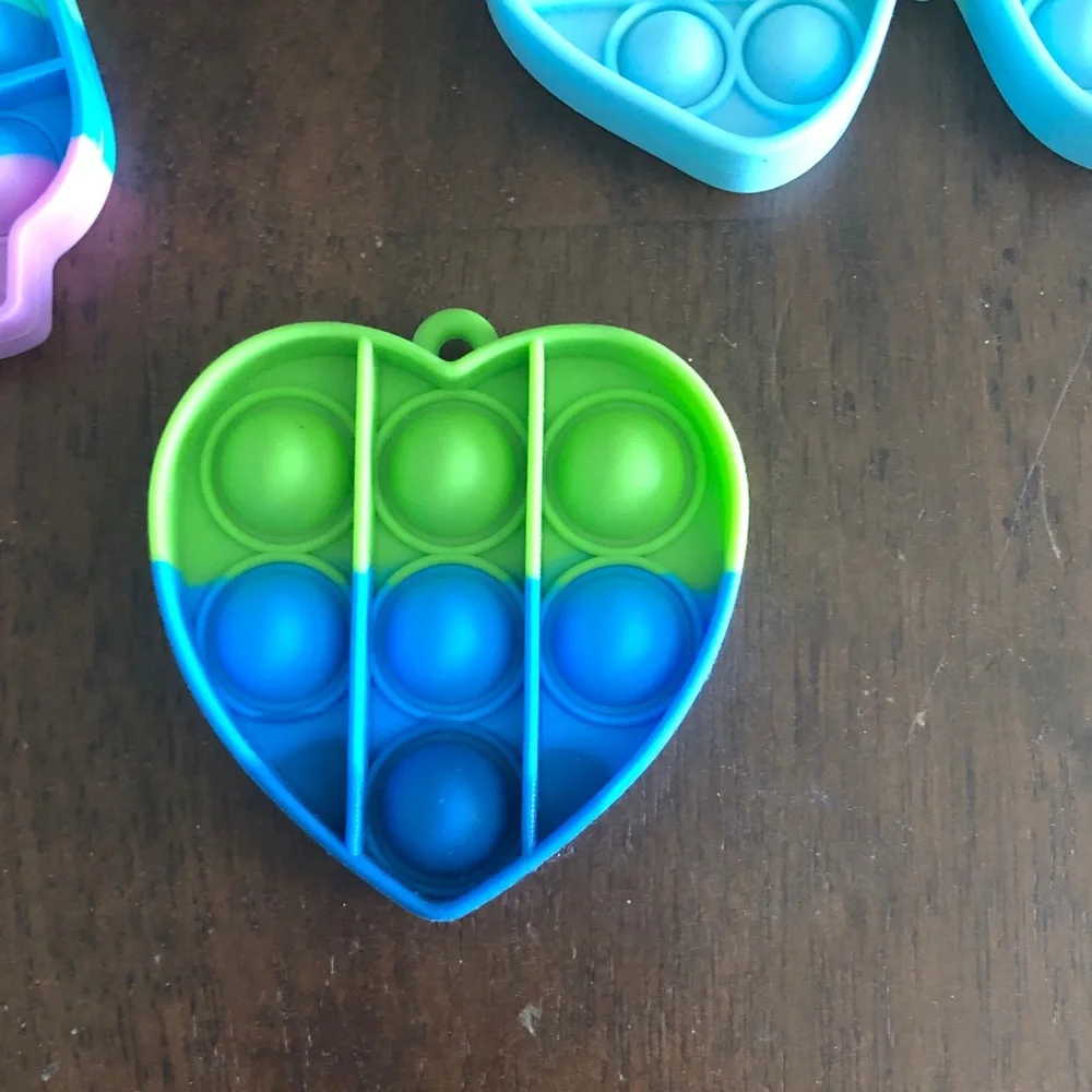 ❤️ Rainbow Pop-It Sensory Fidget Toy Set